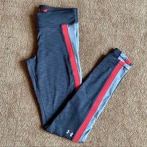 Under Armour ColdGear fleece-lined running tights